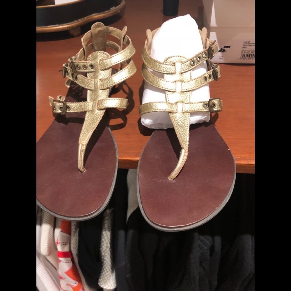 Slightly worn MIA sandals